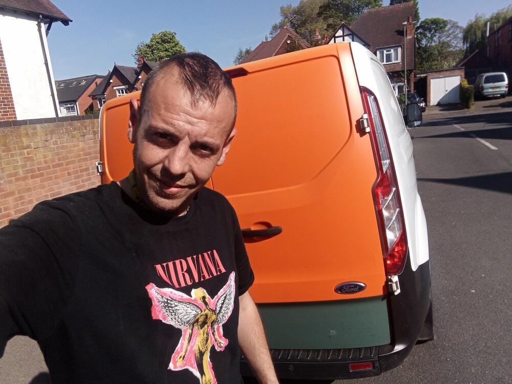 Man and van driver in London