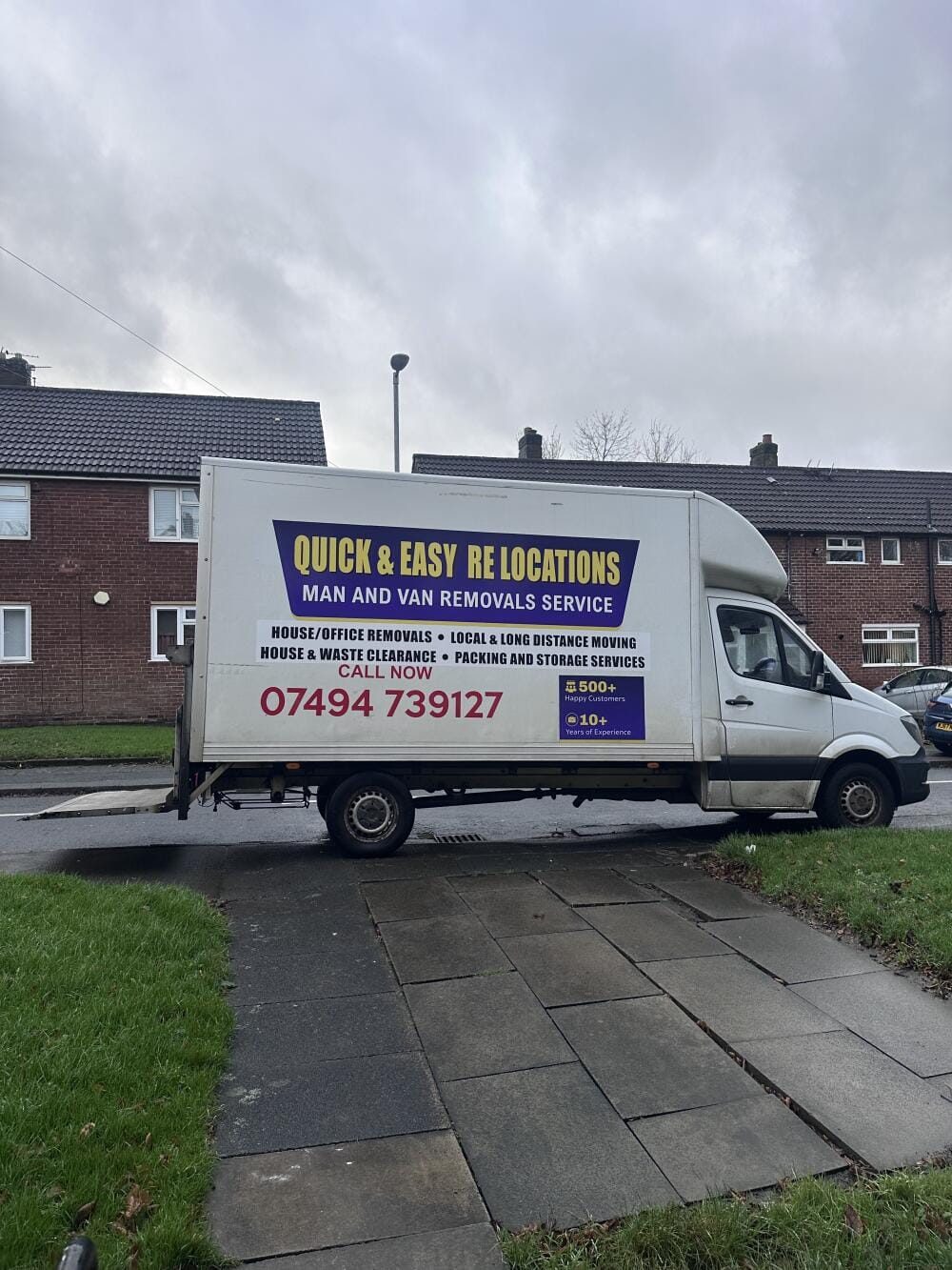 Man and van driver in Manchester