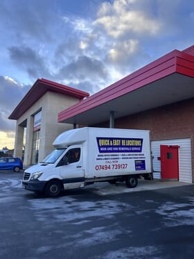 Quick Manchester Mover van