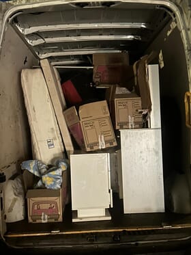 Aks Removals van