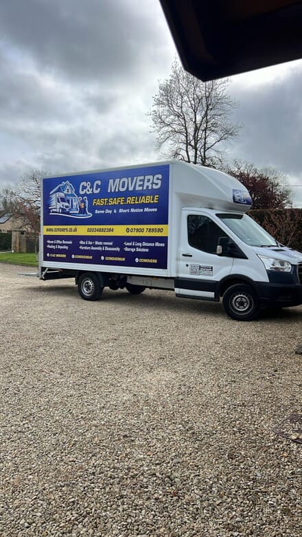 Man with a Van Harrow, C&c Movers