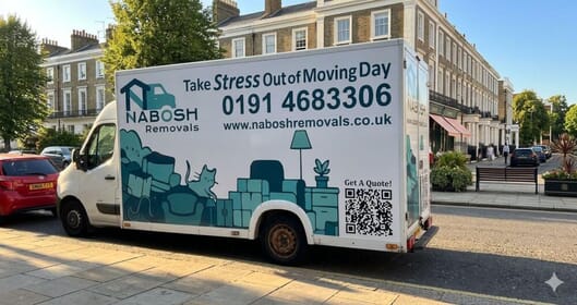 Nabosh Removals van