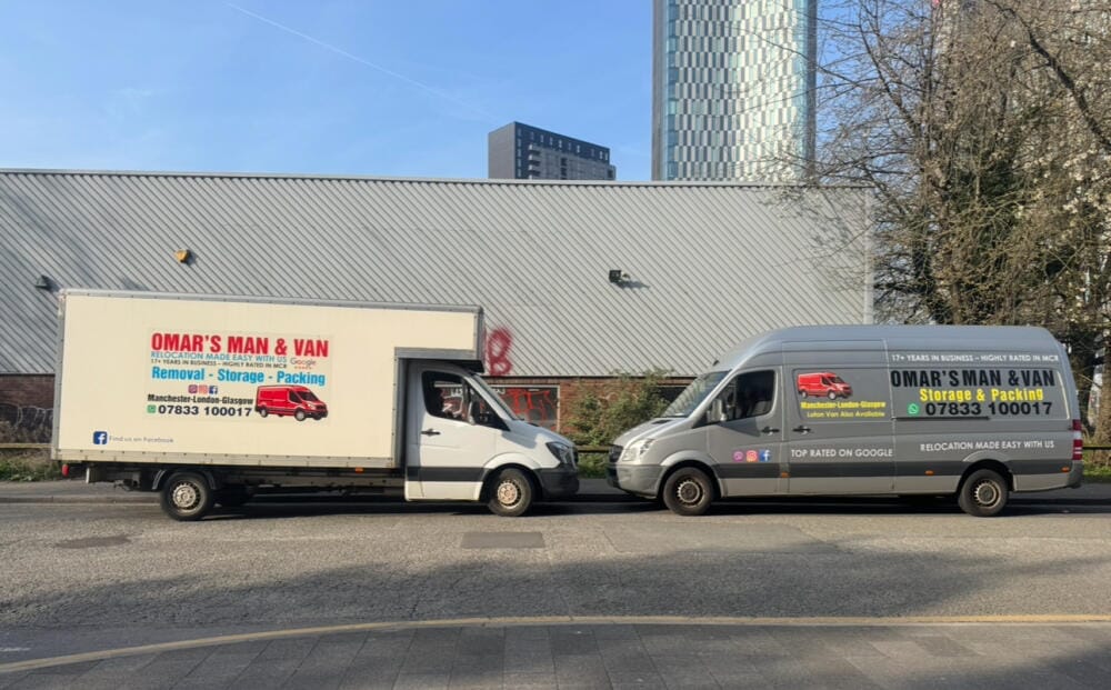 Man and van driver in Manchester