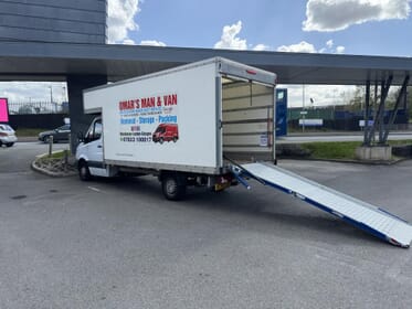 Omar’s man and van van