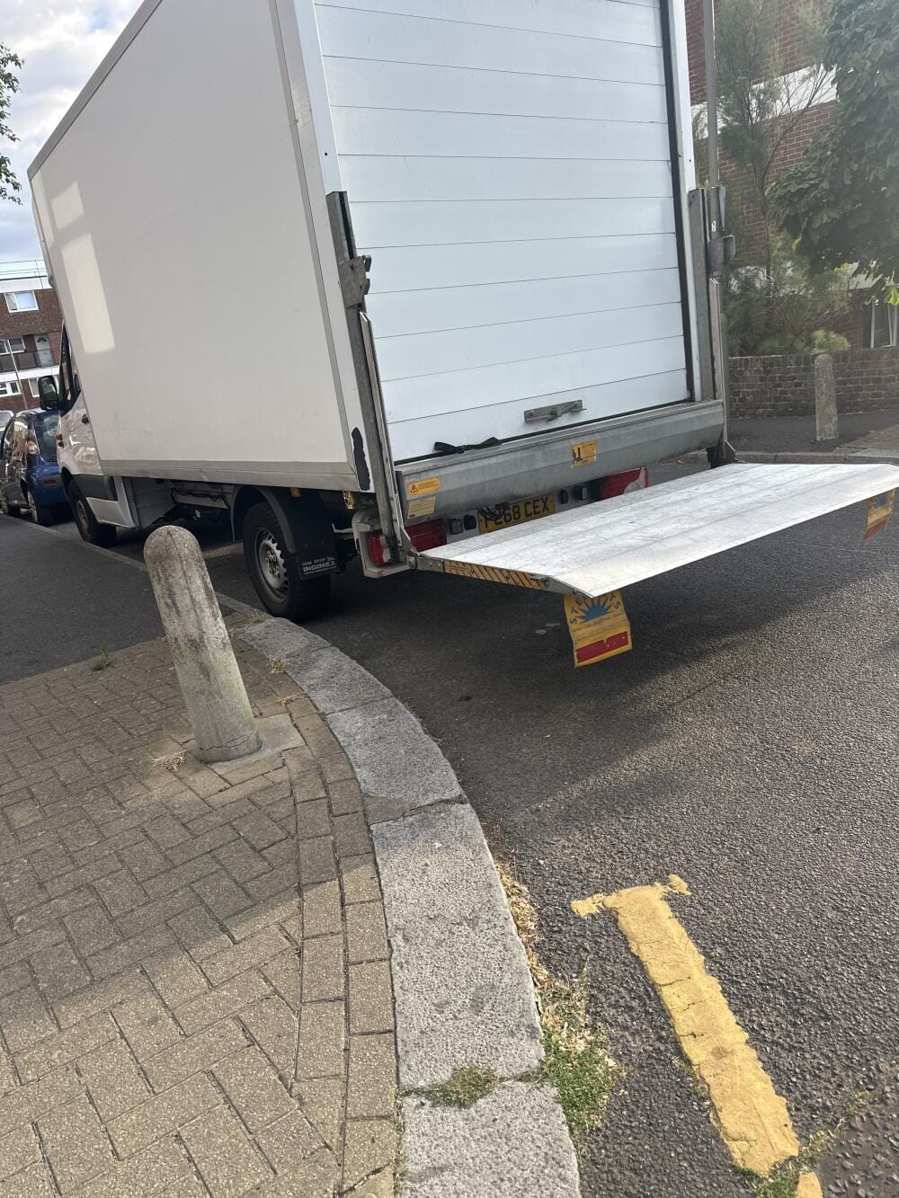Man and van driver in London