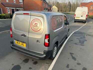 MJ Carrier Ltd van
