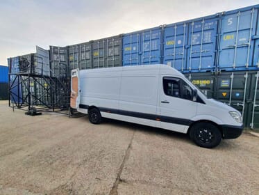 A&D transport removals van