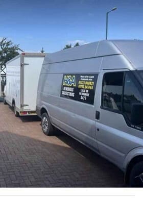 Shrewsbury Removals H&A van