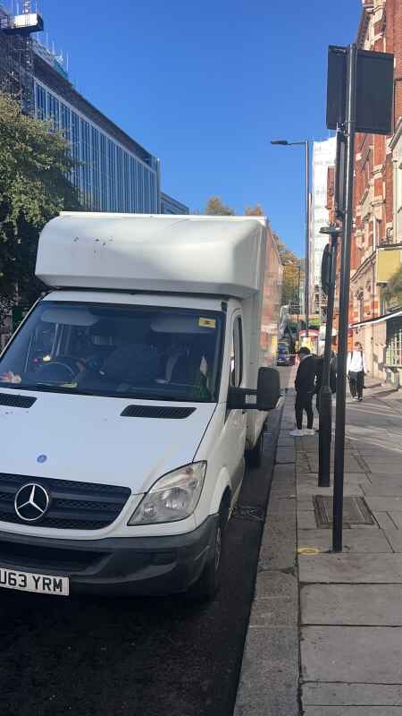Man and van driver in London