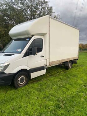 K Movers limited van