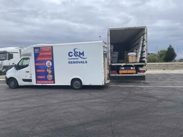 CCM supreme removals van