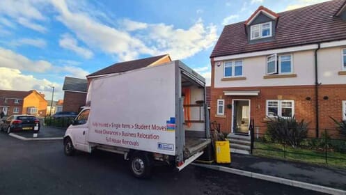 South Yorkshire Removals van