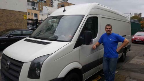 Van and Man Removals van