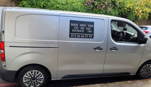 Man with Medium Van West London van