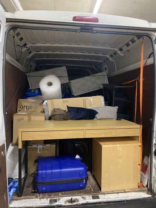 Man and van driver in London