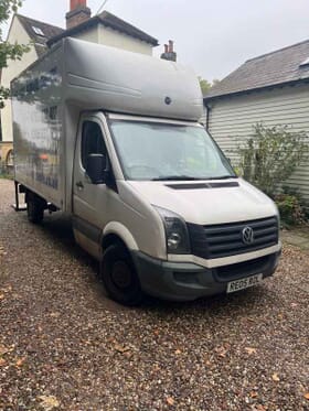 Roland removals & Transport services Limited van