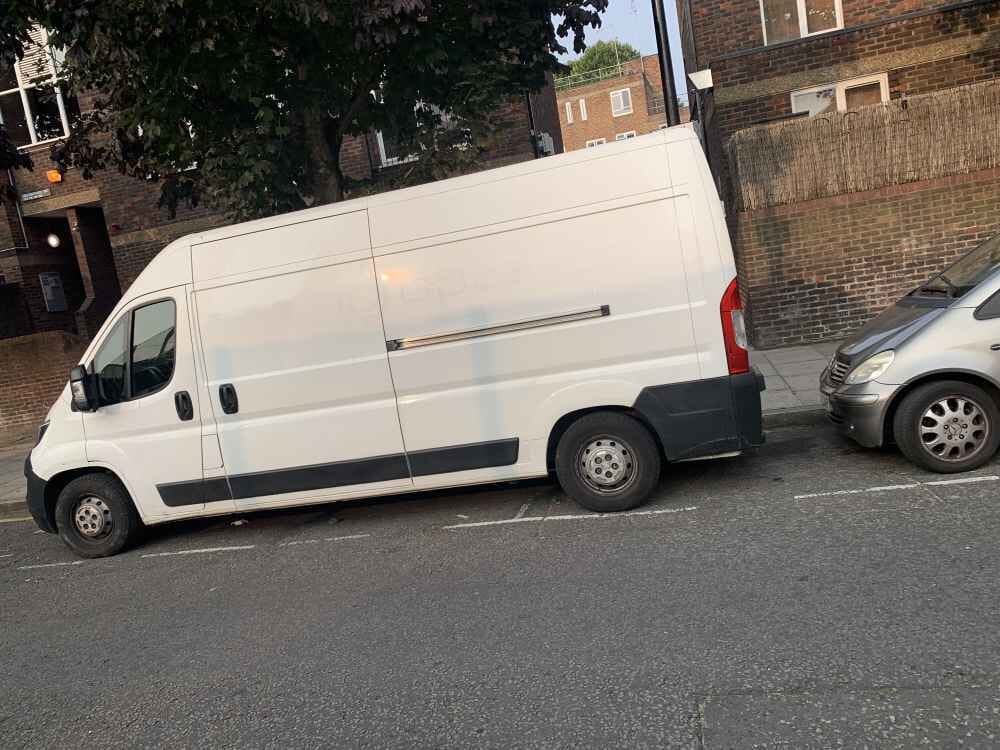 Man and van driver in London