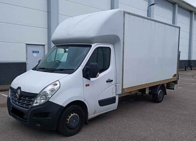 Local Moving Service van