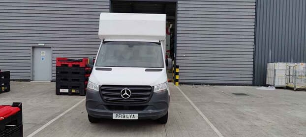 KLD Construction van