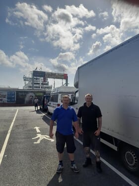Quickpoint removals van