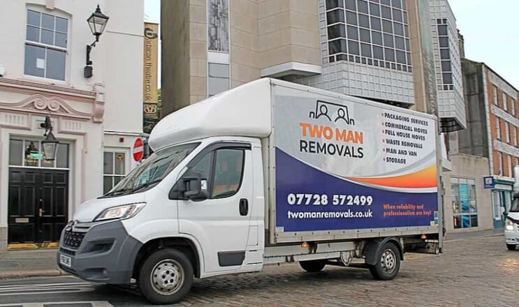 Man with a Van Plymouth, Two man removals limited