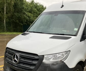 SR Courier & Logistics Services Ltd van