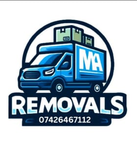 Ma Removals Ltd van