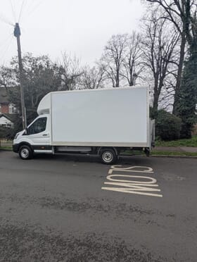 First class movers Ltd van