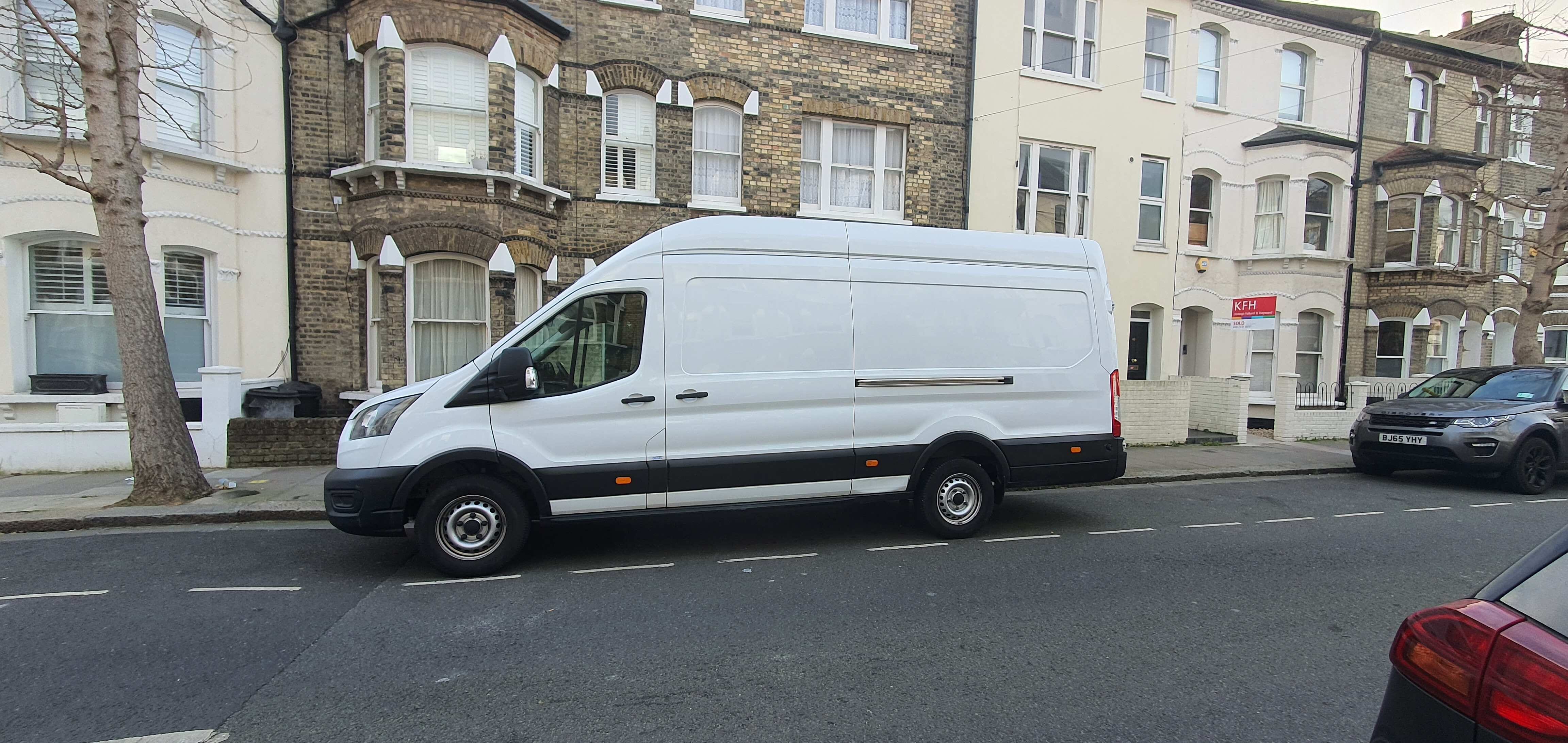 Man and van driver in London