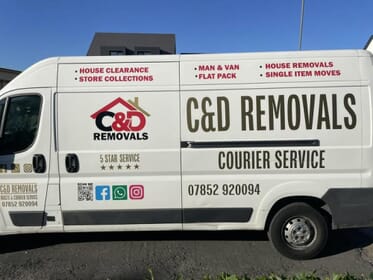 C&D Removals van