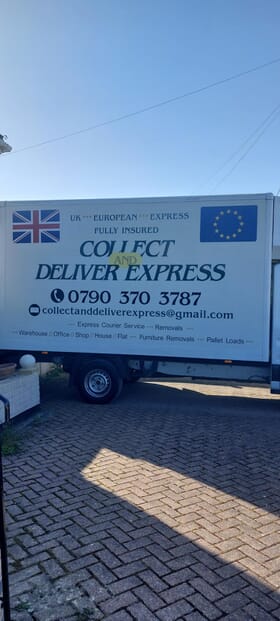 Collect and deliver express van