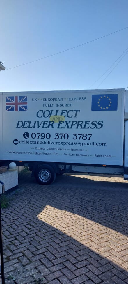 Man with a Van Sittingbourne, Collect and deliver express