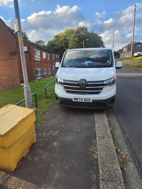 H’s van and man services Ltd van