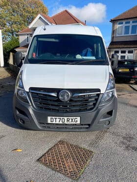 Olympus removals van