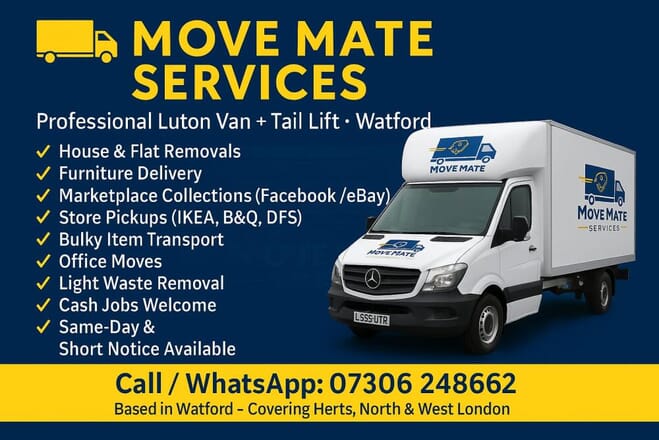 Man with a Van Watford, Move Mate