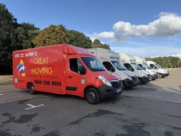 Great Moving LTD van