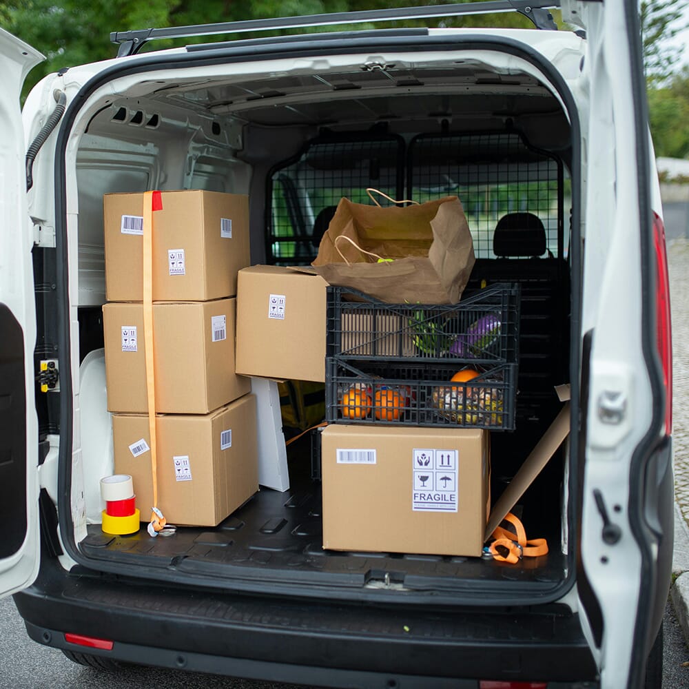 Your chosen team will load your items